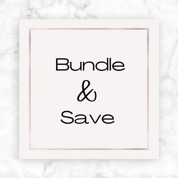 Bundle & Save 🖤🤍🖤 - Picture 1 of 1